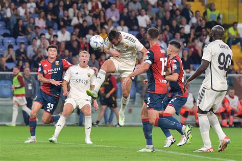 Genoa Roma L Analisi Tattica