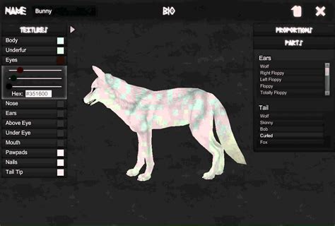 Arokai Character Creator Bunny Wolf Youtube