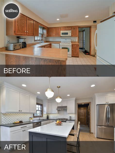 Our Diy Farmhouse Kitchen Makeover Before After Kitch