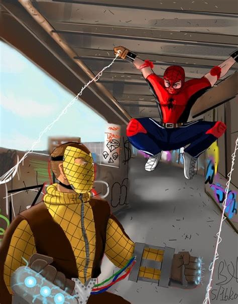 Spider Man Vs Shocker By Capwaffle647 On Deviantart
