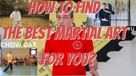 How To Find The Best Martial Art For You My Chow Gar