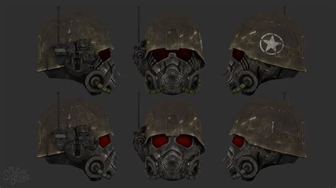 Ncr Elite Combat Ranger Helmet Retexture At Fallout New Vegas Mods