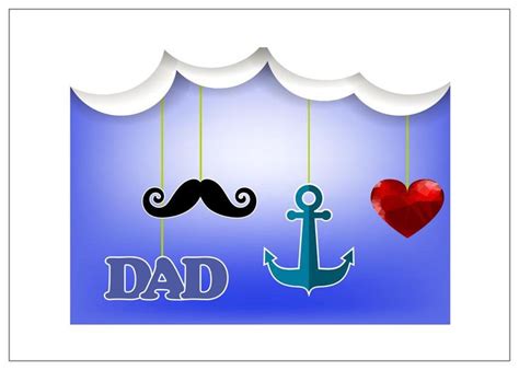 Anchor Dad Father S Day Birthday Anchor Fathers Day Dads Greetings Greeting Cards