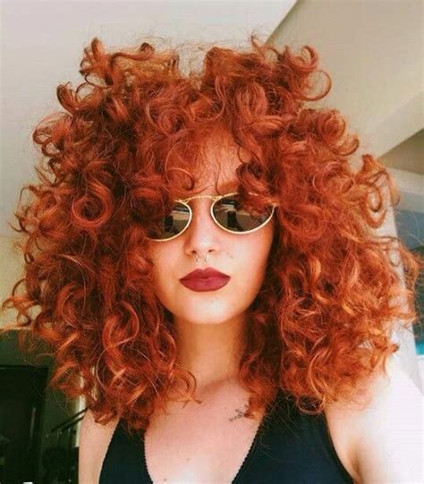 pin by ♡ ghostly ♡ on ♡ people part 1 ♡ curly hair styles red curly hair curly bangs