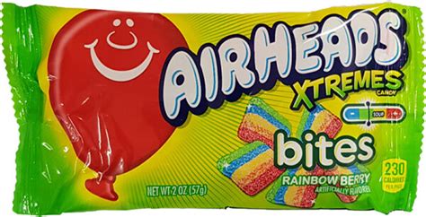 Airheads Xtremes Candy Rainbow Berry Bites 57g 229