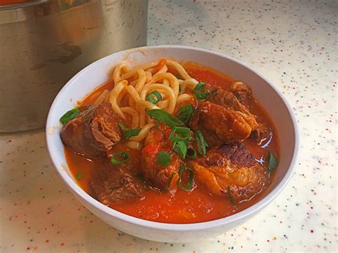 Beef And Tomato Noodle Soup Chinese