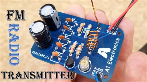 How To Make Fm Transmitter Very Easy Method Electronics Youtube