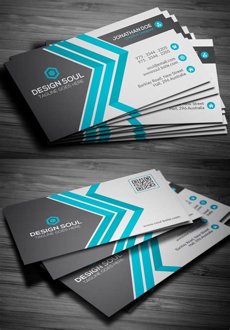 Shop from 4200 visiting card backgrounds, images and business card designs only at vistaprint. 25 New Modern Business Card Templates (Print Ready Design ...