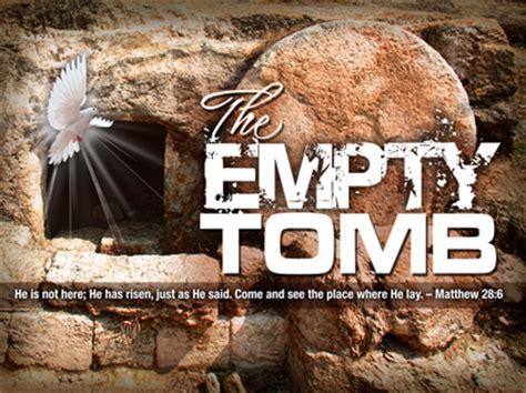 He is risen, as he said. SermonView - Empty Tomb 2
