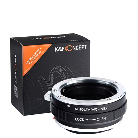 Kandf Concept Lens Adapter Ring For Minolta Af Maf To Sony E Mount A6000