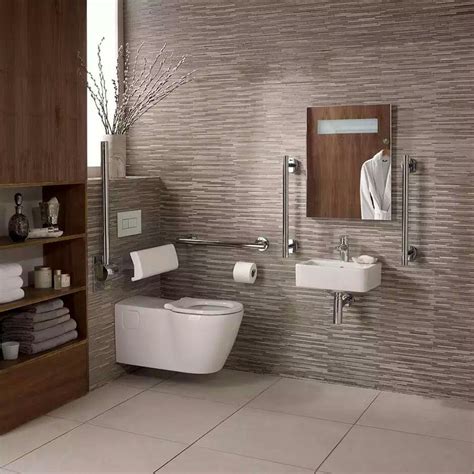 Spacing between the toilet and other elements, the position of the toilet paper holder, operation of the flush mechanism, and other things mention. Love dis | Accessible bathroom design, Accessible bathroom ...