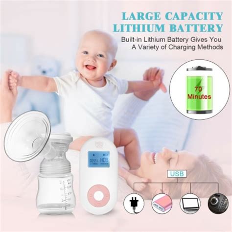 Costway Electric Double Breast Pump Breast Pump Portable Dual Suction