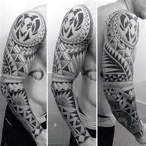 Sleeve tattoos are very popular among men. 100 Maori Tattoo Designs For Men -New Zealand Tribal Ink Ideas