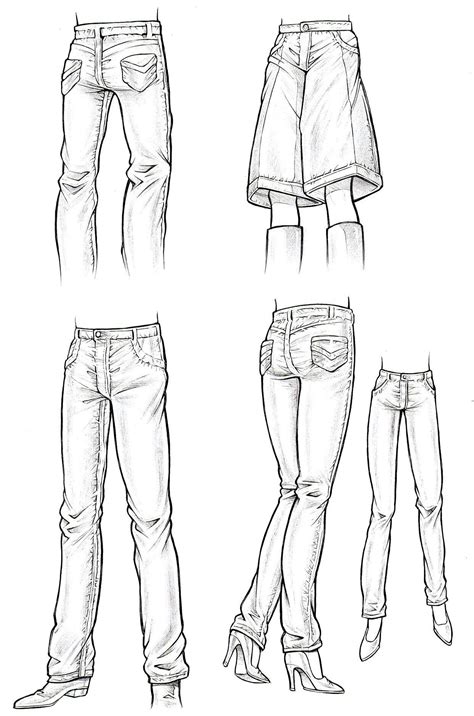 How To Draw Anime Jean Shorts Kalehceoj