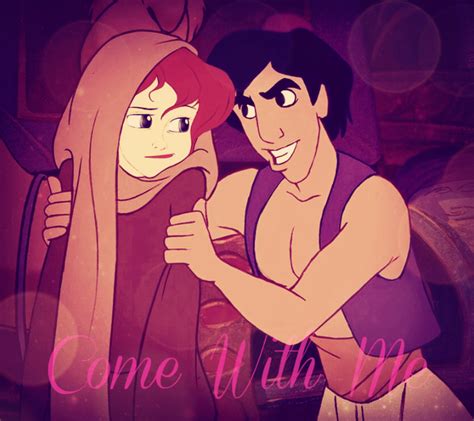 Aladdin And Ariel Come With Memy Design Русалочка Искусство