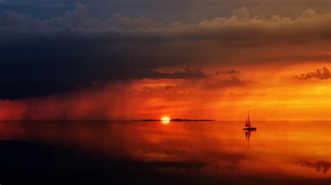 2560x1590 Girl Ship Sailing Sunset Sun Sea Gulls Landscape