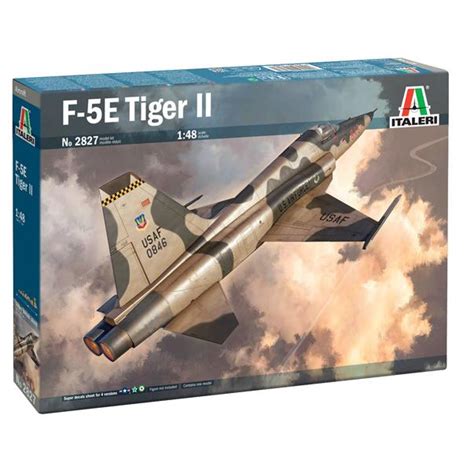 Italeri 2827 F 5e Tiger Ii Fighter Jet 148 Scale Kit Jacksons Models