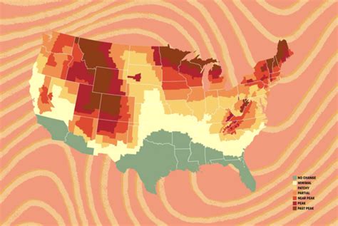 Fall Foliage Forecast And Prediction Map 2020 When Will Leaves Change