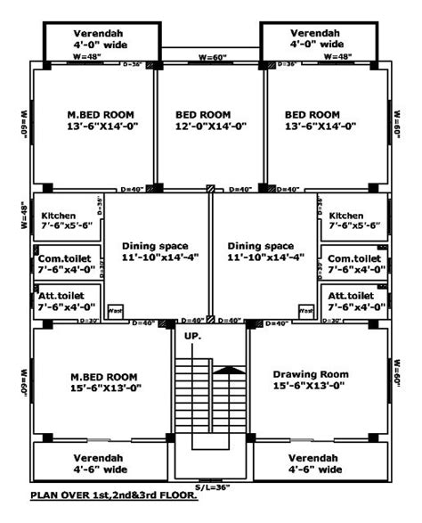 2000 Sq Ft Floor Plan Simple House Plans Building Plan How To Plan