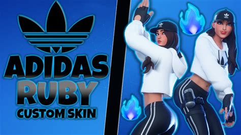 Fortnite avoir le skin paul pogba. Fortnite: Custom Adidas Ruby Skin Showcase - YouTube