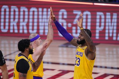 Lebron Lakers On The Cusp Of Reaching West Finals Inquirer Sports