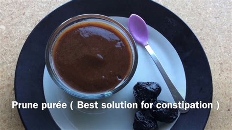 Always choose baby prune food suitable for the age of your baby. best remedy for constipation | Prunes puree| baby food 4M ...