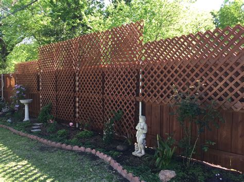 Diy How To Build A Beautiful Square Lattice Fence Panels For Privacy In