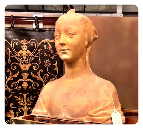 Bust Of A Women 12500 Gaslamp Antiques Too Booth T264 Bust