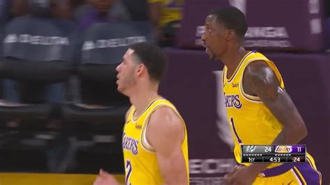 Get a summary of the los angeles lakers vs. 1st Quarter, One Box Video: Los Angeles Lakers vs. San ...
