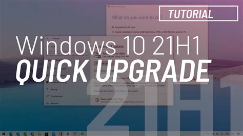 Windows 10 21h1 May 2021 Update Upgrade From 20h2 Or 2004 With