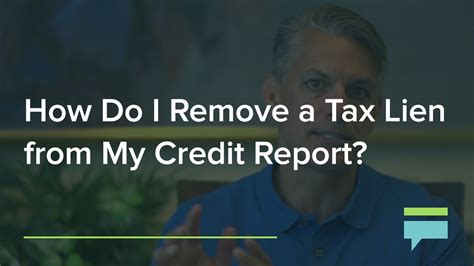 Life is all about making interesting choices. How Do I Remove a Tax Lien From My Credit Report? - Credit ...