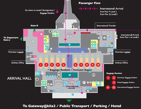 Arrival Hall At The Klia2 Terminal