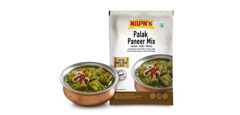 Make Exotic Dish With Nilon's Palak Paneer Mix | Order Online