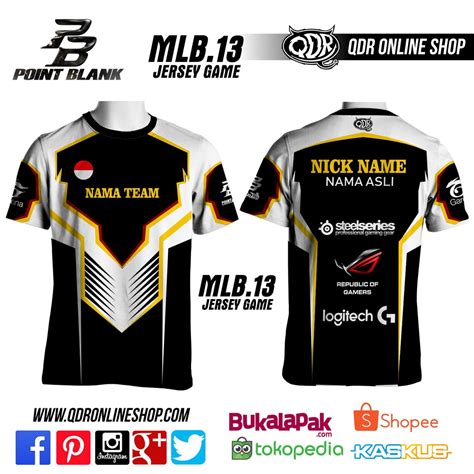 Jersey futsal saat ini memang tengah digandrungi masyarakat, terutama bagi mereka yang gemar bermain bola. Contoh Desain Baju Gaming | 1001desainer