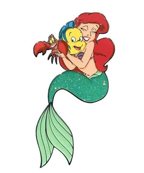 42766 Ariel Flounder And Sebastian Artland The Little Mermaid