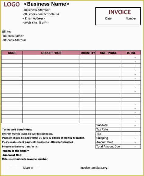Microsoft Office Receipt Template Free Of Office Template Invoice