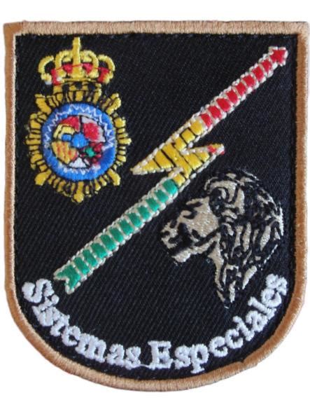 Policía Nacional Cnp Sistemas Especiales Parche Insignia Emblema