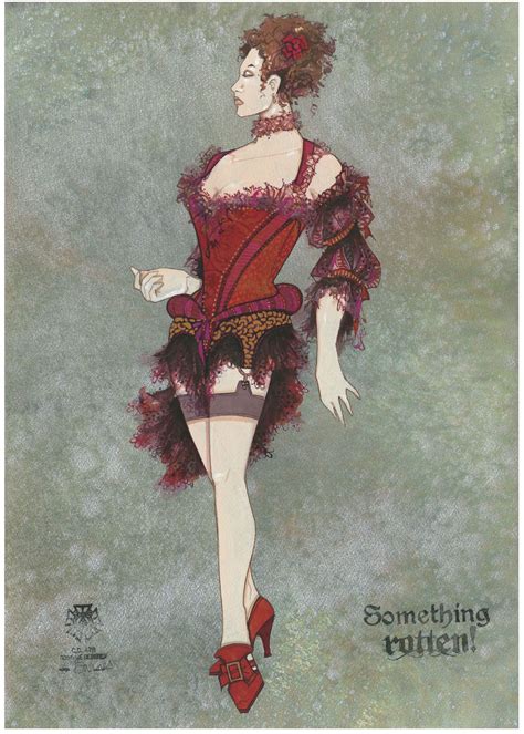 Costume Concept Art For Broadways Something Rotten 2015 A