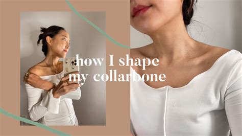 how to shape your collarbone at home get prominent and defined collarbones in 3 minutes youtube