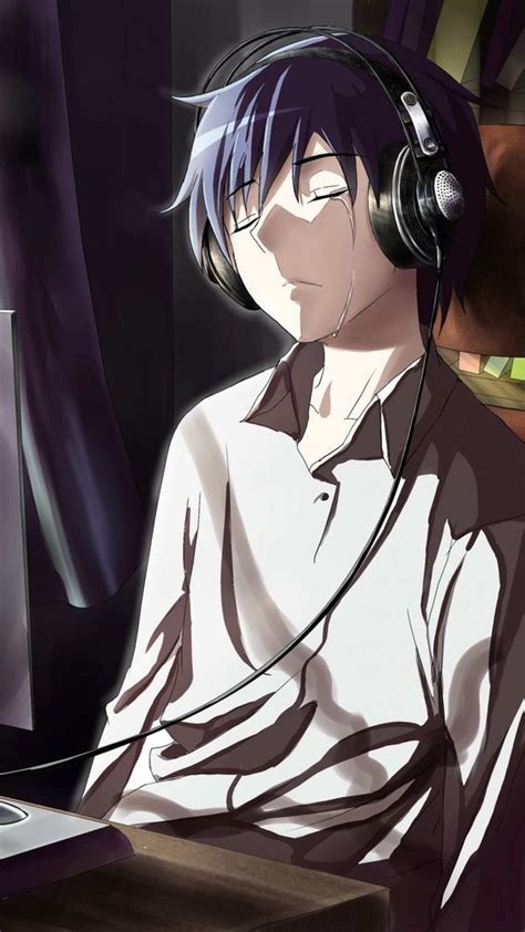 47 Anime Kartun Sedih Background Anime Wallpaper