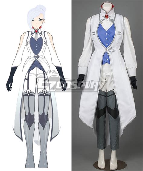 Rwby Season 3 Winter Schnee Ice Queen Cosplay Costume Without Trousers