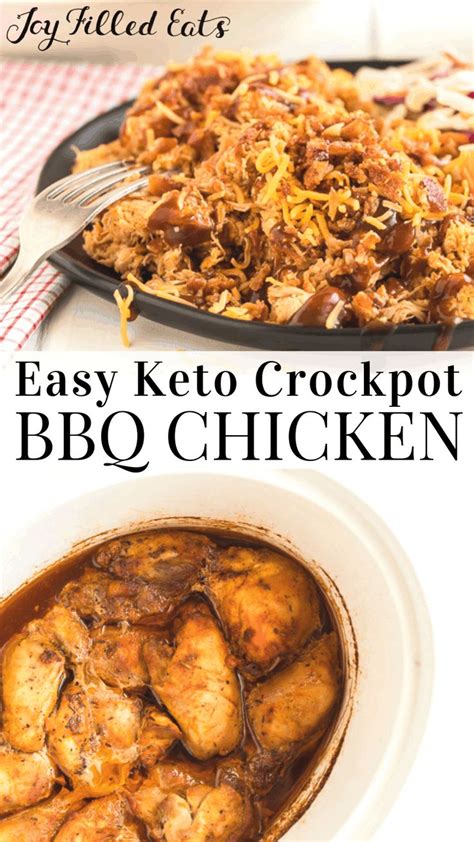 I am sure it would be delicious with need to feed a crowd and looking for yummy crockpot chicken recipes? Crockpot BBQ Chicken - Low Carb, Keto, Gluten-Free, Grain ...