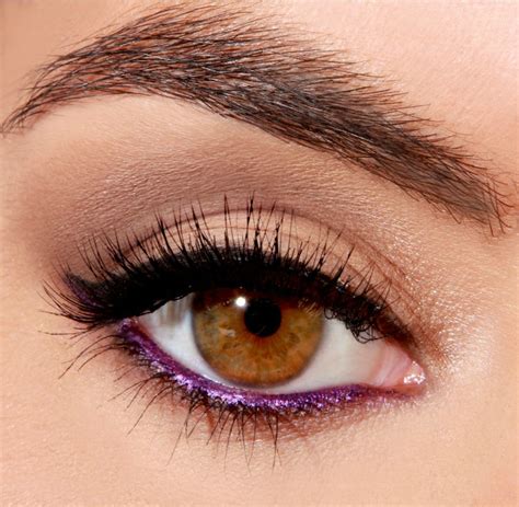 Trend To Try Bright Purple Eyeliner Fashion Blog
