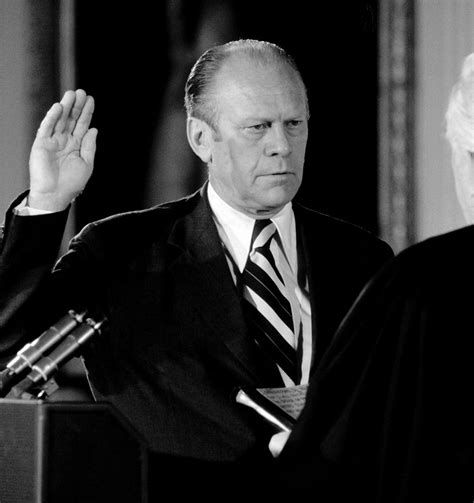 Ford Sworn In As President Years Ago Today David Hume Kennerly