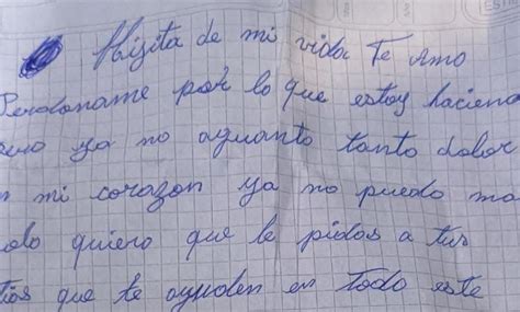 El Día De La Madre Mujer Se Suicida Y Deja Conmovedora Carta Para Su Hija