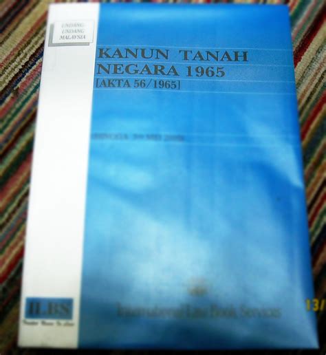 The objective of this study is to look at the effectiveness of the. KANUN TANAH NEGARA 1965 PDF