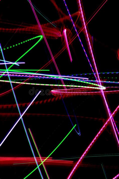 Abstract Neon Lights Stock Image Image Of Line Abstract 13073083