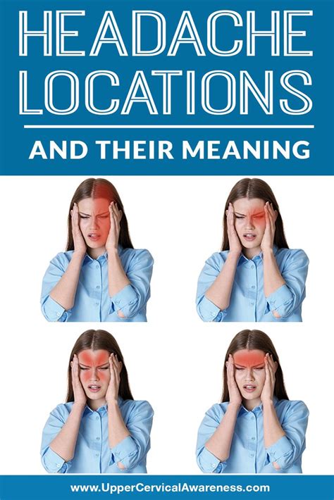 Headache Locations And Their Meaning Upper Cervical Awareness