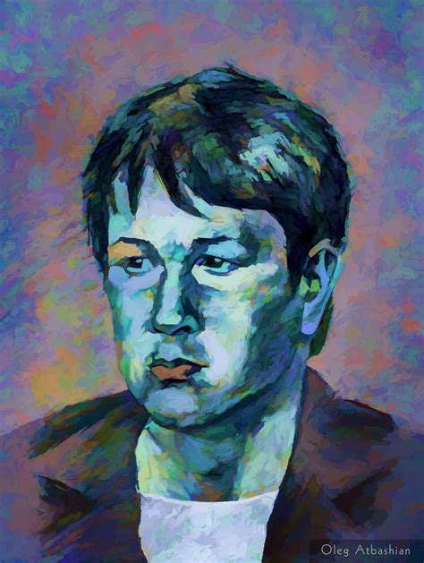 Portrait Of Blue Boy Olegs Art Gallery