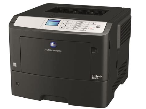 Download the latest drivers, manuals and software for your konica minolta device. Konica Minolta 4700p | B&W Network Printer - MBS Business ...
